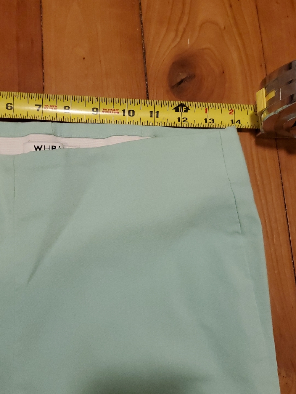 White House Black Market Mint Capri Size 8 - Picture 4 of 9